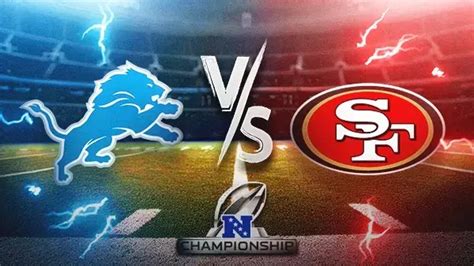 Lions vs. 49ers prediction, odds, pick for NFC Championship game