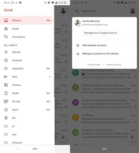 Gmail for Android is getting a new 'Material Design' look