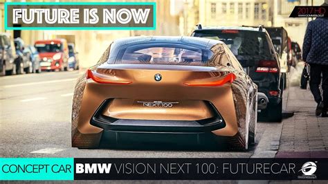 BMW Vision Next 100 - INTERIOR + EXTERIOR + DRIVE - YouTube