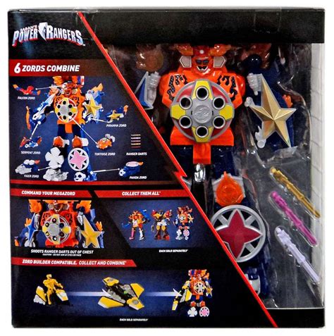 Power Rangers Super Ninja Steel Blaze Megazord Action Figure Bandai America - ToyWiz