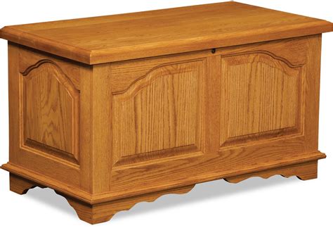 Cathedral Cedar Chest | Indiana Amish Cedar Chest | Custom Wood Chest - Brandenberry Amish Furniture