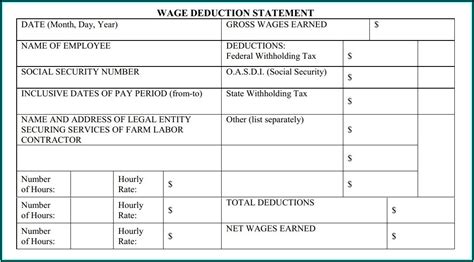 Free Canadian Pay Stub Template Excel - Template 1 : Resume Examples # ...