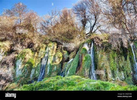 Monasterio de Piedra waterfalls, Spain Stock Photo - Alamy