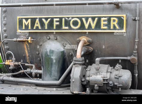 Steam locomotive LNER B1 Class 61306 Mayflower hauling a Steam Dreams ...