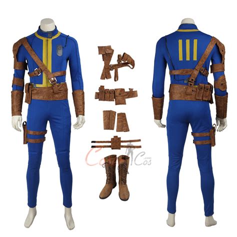 Nate (Male) Costume Fallout 4 Cosplay High Quality Full Set