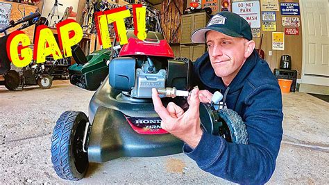 How To GAP A Lawnmower SPARK PLUG for BEGINNERS! - YouTube