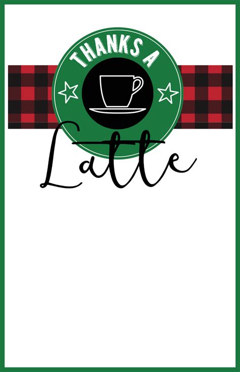 Easy Teacher Christmas Gift Idea {Starbucks Gift Card} - Paper Trail Design