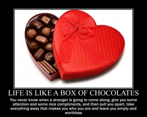 Life is like a box of chocolates - Meme Guy