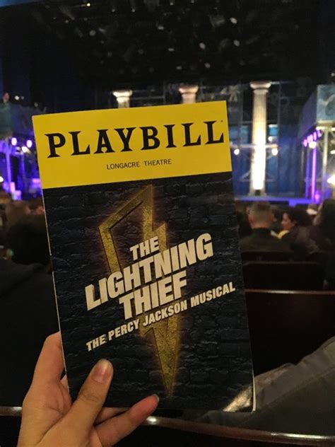 The Lightning Thief: The Percy Jackson Musical is now on Broadway until ...