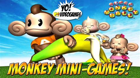 Super Monkey Ball! Mini-Games! - YoVideogames - YouTube