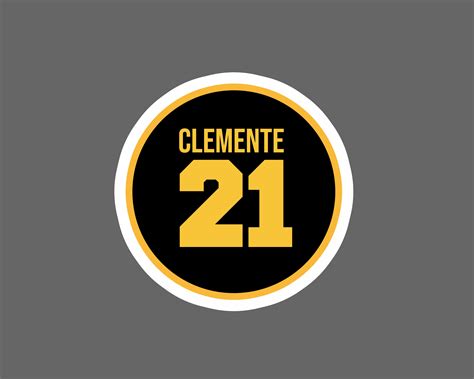 Roberto Clemente 21 Sticker Diecut - Etsy