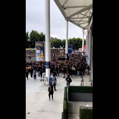 LAFC supporters at LA Galaxy stadium : r/soccer