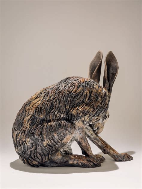 hare-sculpture-3 - Nick Mackman Animal Sculpture