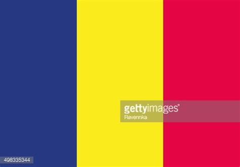 Flag Of Andorra (Civil Version) In Official Colors And Proportio Stock ...