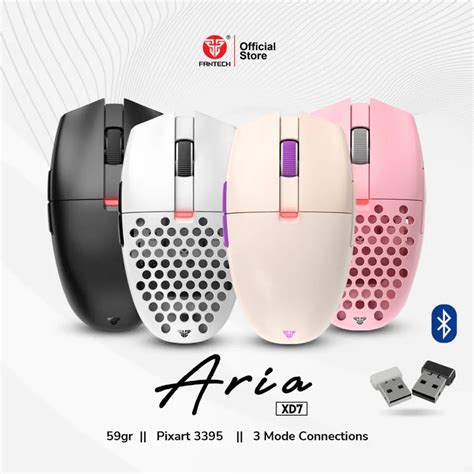 Fantech Mouse Gaming Wireless Bluetooth ARIA XD7