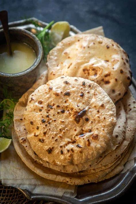 Perfect Soft Roti Recipe (Step by Step + Video) - Whisaffair