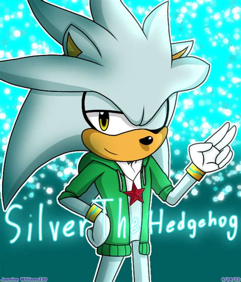 Silver The Hedgehog (fanart) by JasmineWilliams230 on DeviantArt