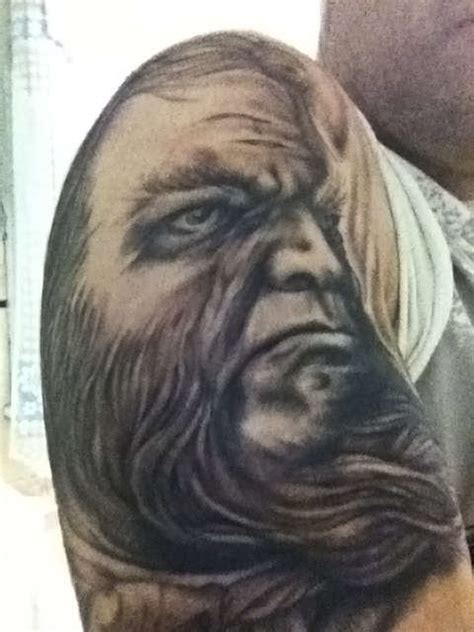 Captain Ahab Right Shoulder tattoo