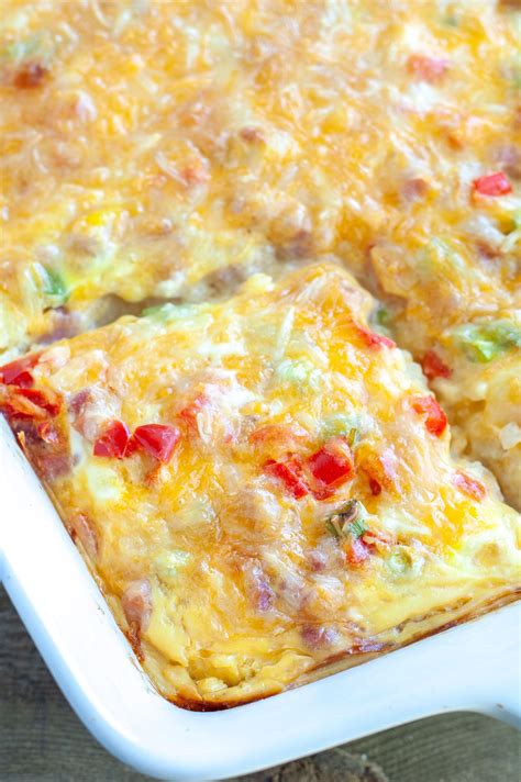 Farmers Casserole - Food Lovin Family | Breakfast recipes casserole, Breakfast casserole easy ...