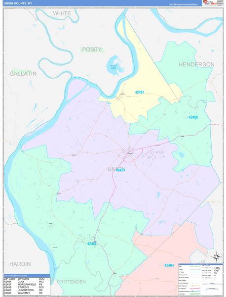 Maps of Union County Kentucky - marketmaps.com