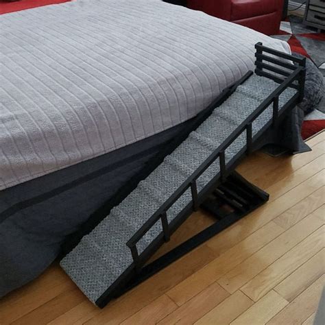 16 Practical Dog Ramps for High Beds (24” to 37” tall!) - Hey, Djangles.