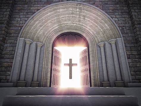 Open Church Door Images