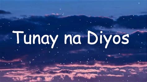 Bernard Valencia - Tunay Na Diyos (Lyrics) RM Rodriguez Cover - YouTube