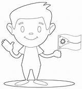 Philippines Flag 3 Coloring Page  Free Printable Pages For Kids sketch template