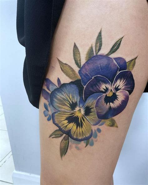 101 Best Pansies Tattoo Ideas That Will Blow Your Mind!