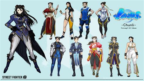 Chun-Li Concept Art Ideas - Street Fighter 6 Art Gallery