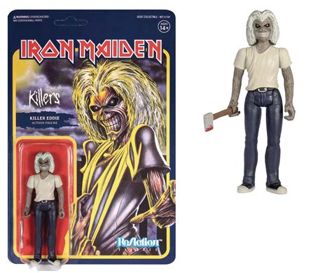 JUL209336 - IRON MAIDEN KILLERS EDDIE REACTION FIGURE - Previews World