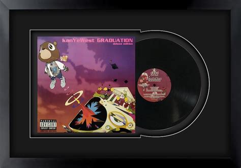 Kanye West , Graduation , Vinyl LP Record Framed and Ready to Hang ...