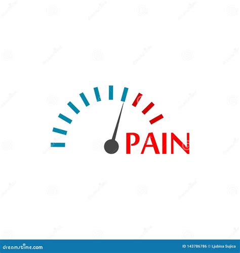 Pain icon, sign or logo stock vector. Illustration of cure - 143786786