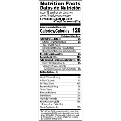 Kellogg S Corn Flakes Nutrition Label | Besto Blog