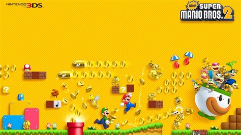 Download Video Game New Super Mario Bros. 2 HD Wallpaper