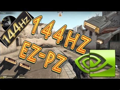 How to setup your new 144Hz Monitor - YouTube