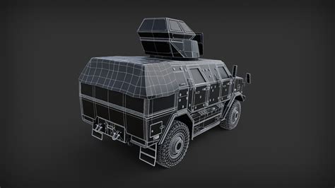 Atf Dingo Military Vehicle - 3D Model by Holy360