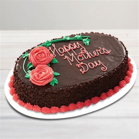 Send happy mothers day chocolate cake online by GiftJaipur in Rajasthan