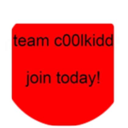 c00lkidd t-shirt - Roblox