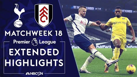 Tottenham v. Fulham | PREMIER LEAGUE HIGHLIGHTS | 1/13/2021 | NBC Sports - YouTube