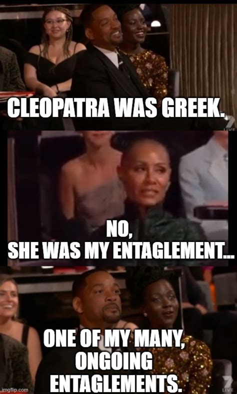 Jada Plinkett entaglement. - Imgflip