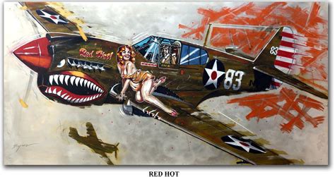 MICHAEL BRYAN | Fighter planes art, Nose art, Aircraft art