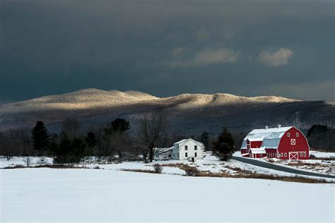 Vermont Winter Landscape Photograph by Chris Crothers - Fine Art America