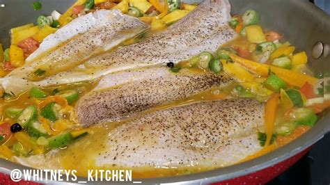 Steamed Butterfish Fillets || JAMAICAN-STYLE || EASY TO FOLLOW RECIPE || WHITNEY'S KITCHEN ...