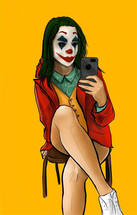 ArtStation - Joker girl