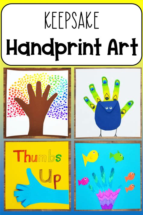 Easy Handprint Art Ideas for Kids - Hands-On Teaching Ideas