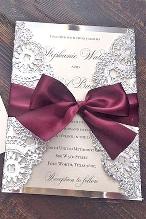 Elegant Winter Wedding Invitations See more: http://www.weddingforward ...