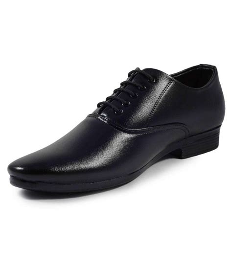 Mr Men Derby Black Formal Shoes Price in India- Buy Mr Men Derby Black ...