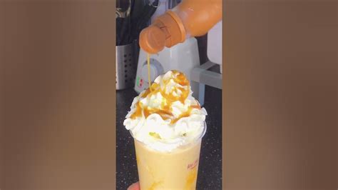 Nescafe Latte Caramel ice blended - Asya version - YouTube