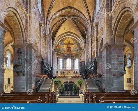 Interior of Bamberg Cathedral, Germany Editorial Photography - Image of ...